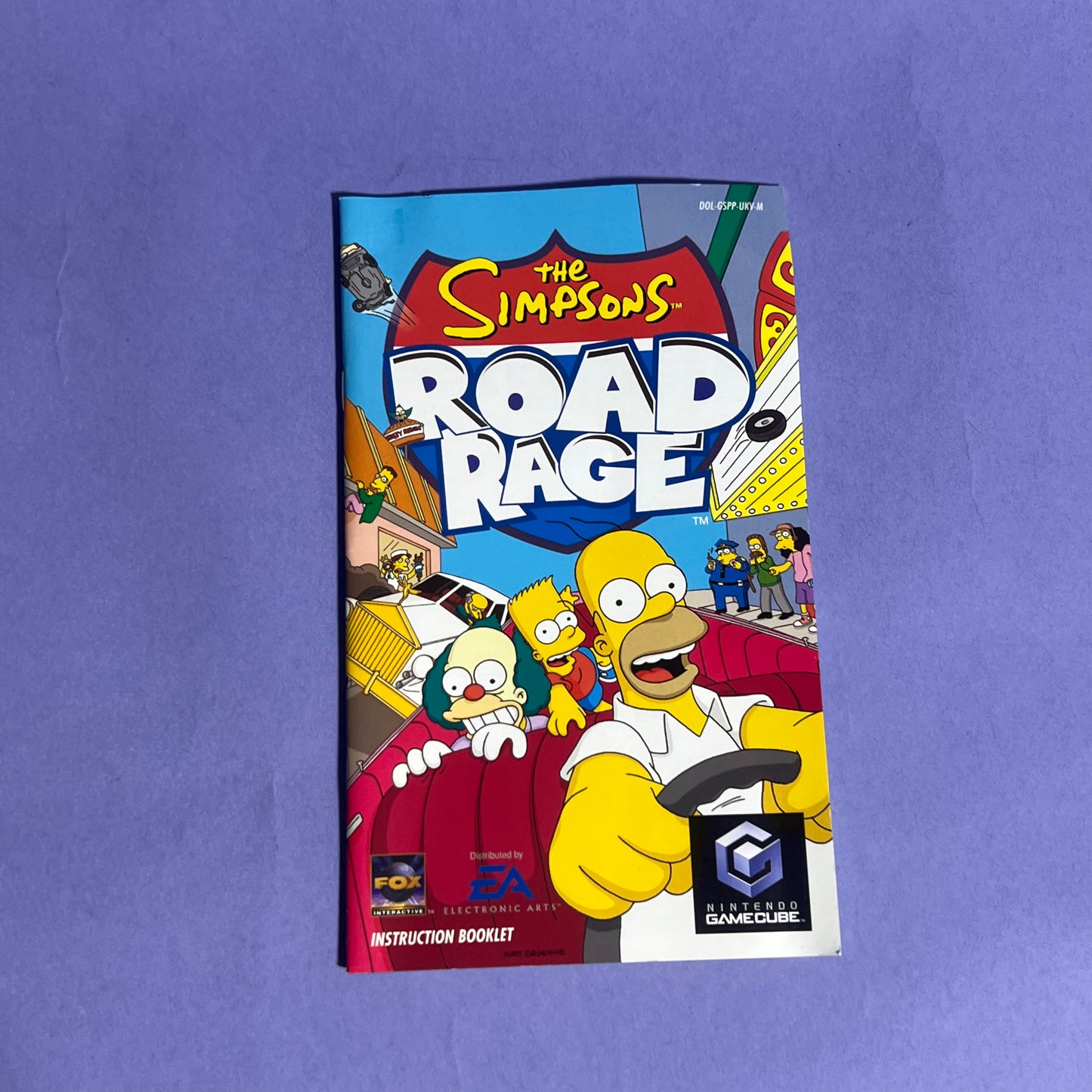The Simpsons Road Rage GameCube Manual - GameCube Manual