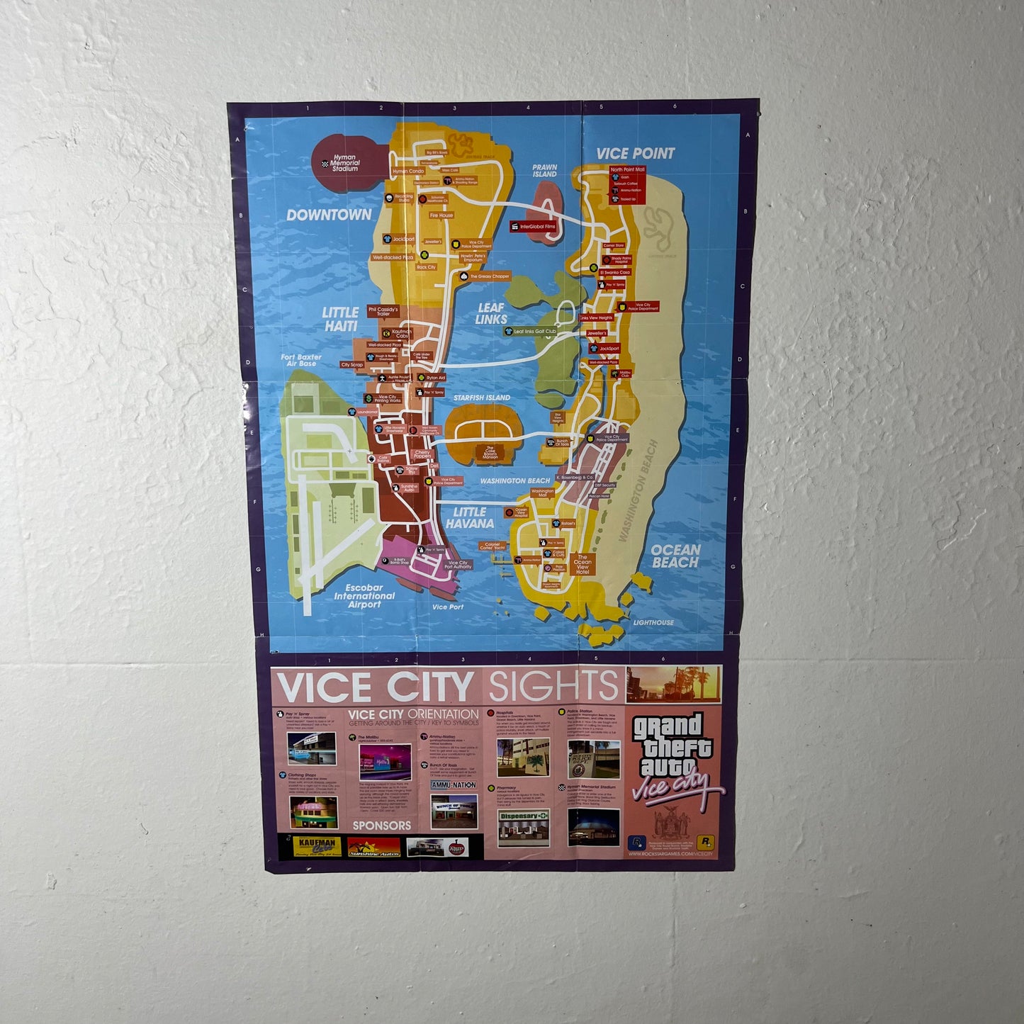 Grand Theft Auto Vice City PS2 Poster - Poster