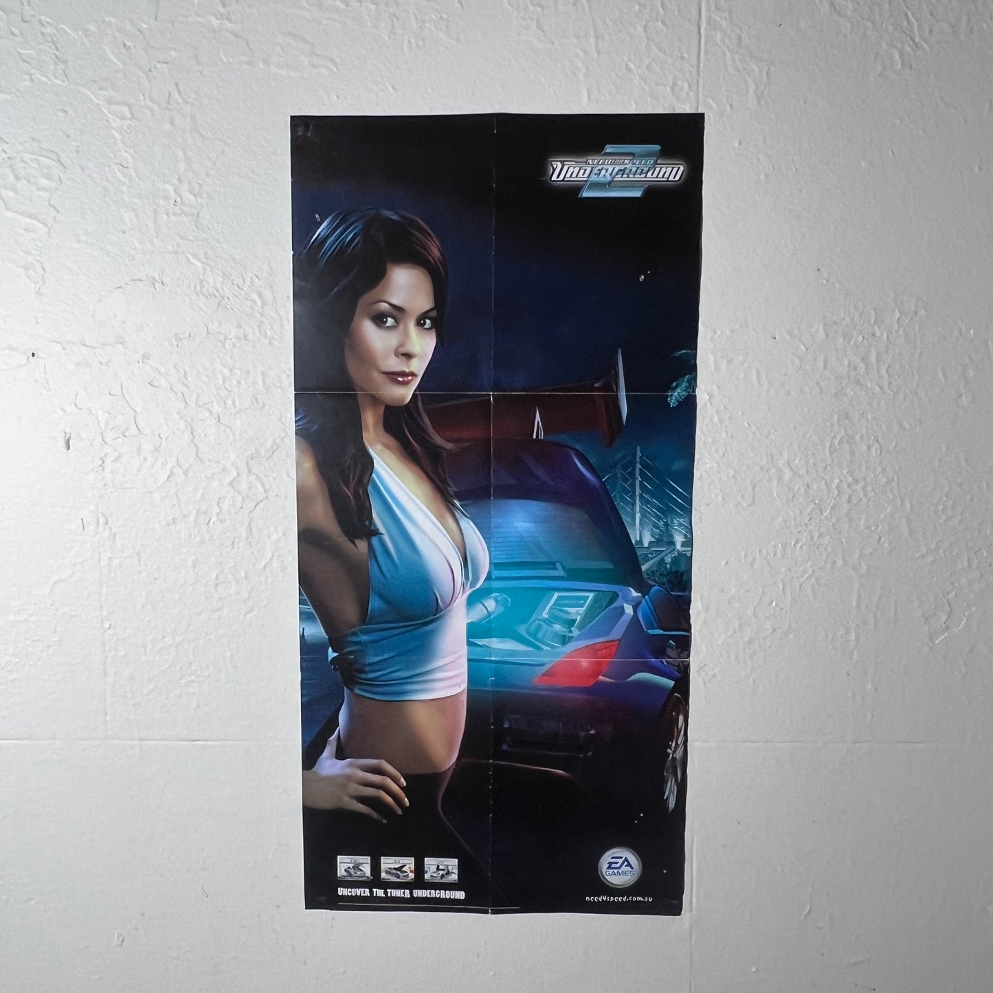 Need for Speed Underground 2 PS2 Vintage Poster - Poster