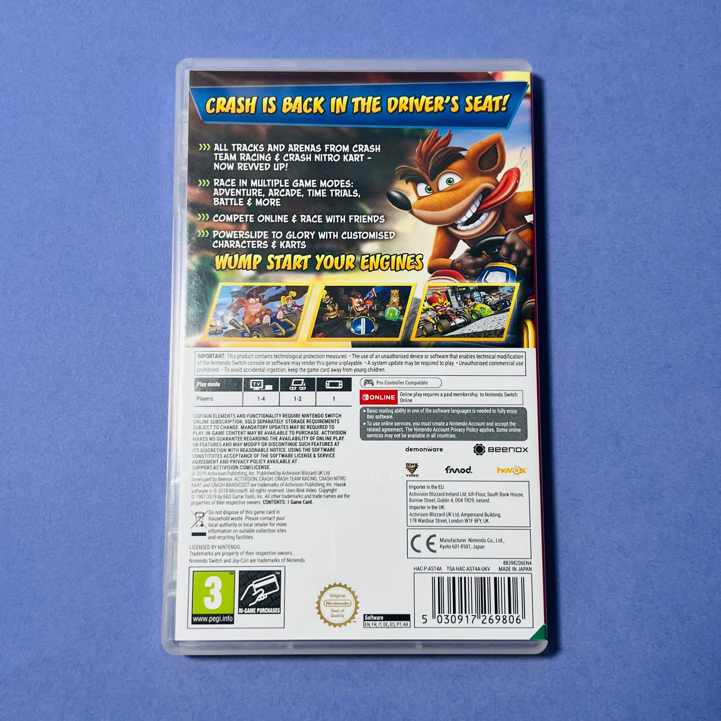 Crash Team Racing - Switch Game