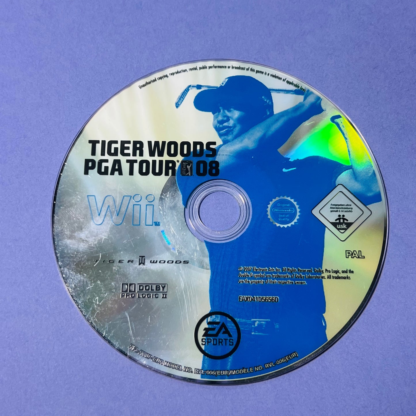 Tiger Woods PGA Tour 08 - Wii Game
