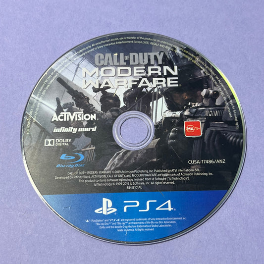 Call of Duty Modern Warfare - PS4 Game