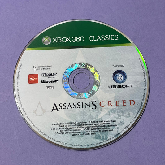 Assassins Creed (Classics) - Xbox 360 Game