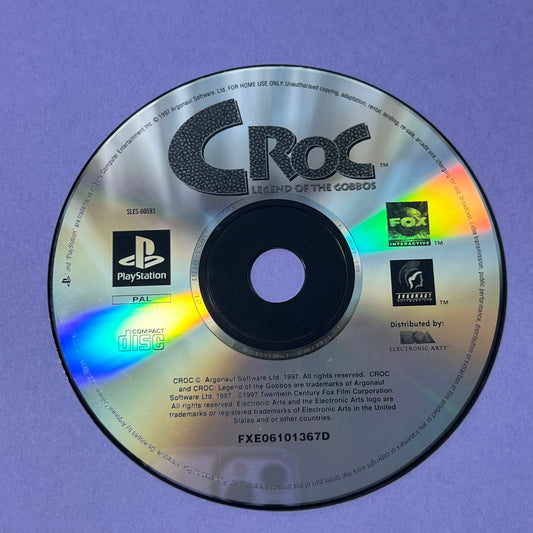 Croc Legend of the Gobbos - PS1 Game