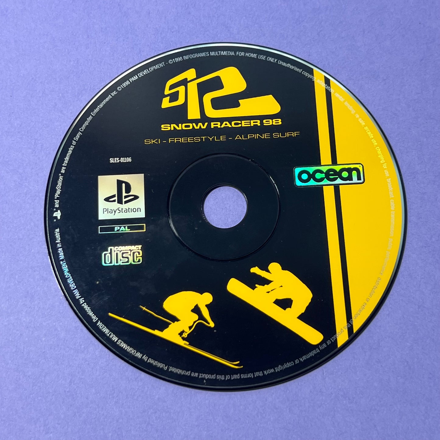 Snow Racer 98 - PS1 Game