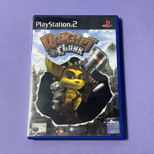Ratchet & Clank (Black Label) - PS2 Game