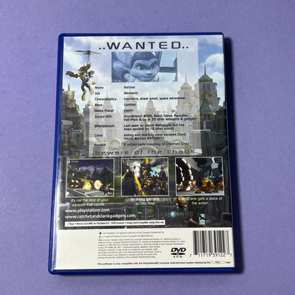 Ratchet & Clank (Black Label) - PS2 Game
