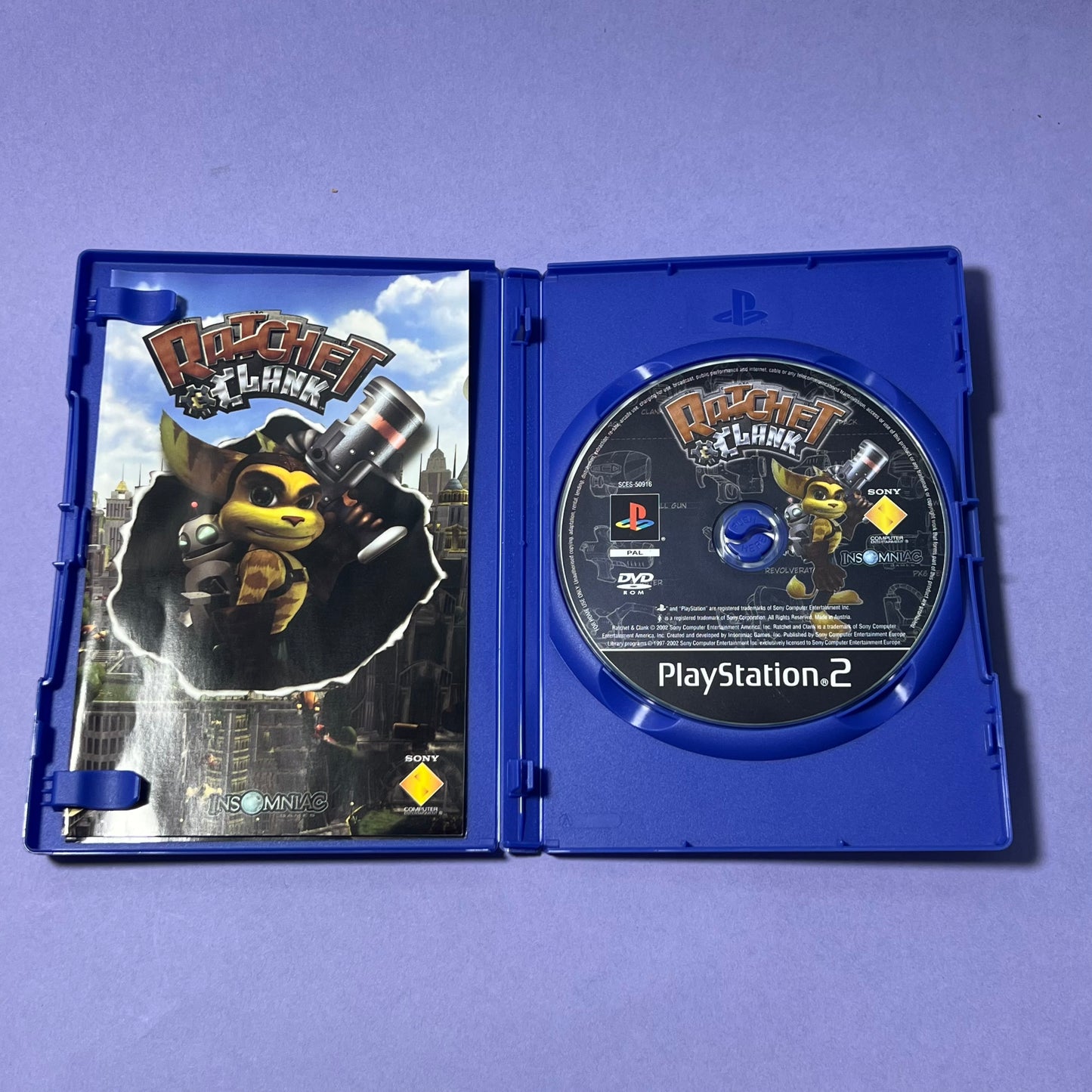 Ratchet & Clank (Black Label) - PS2 Game