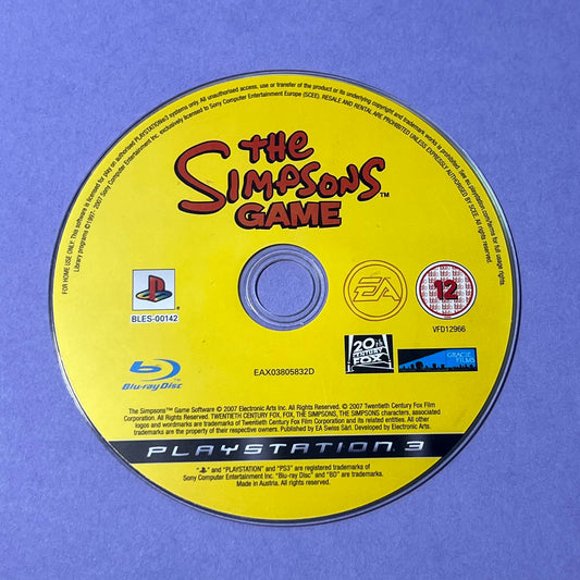 The Simpsons Game - PS3 Game