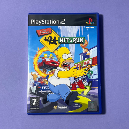 The Simpsons Hit & Run (Black Label) - PS2 Game