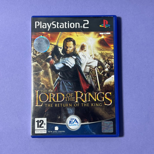 The Lord of the Rings Return of the King (Black Label) - PS2 Game