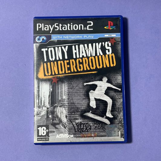 Tony Hawk's Underground (Black Label) - PS2 Game