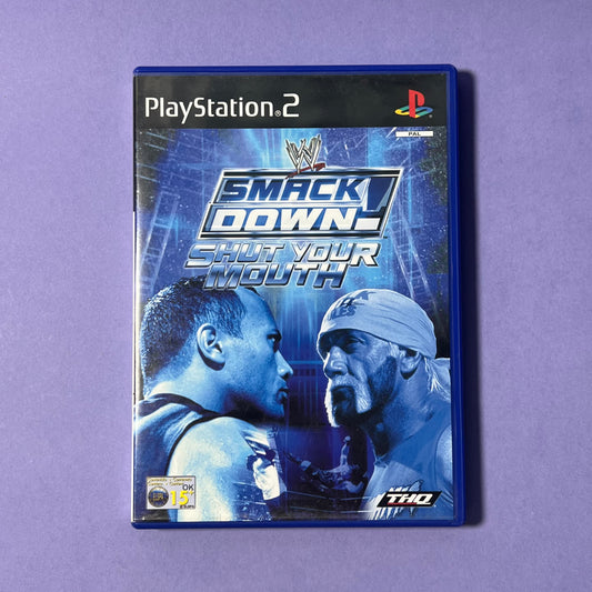 Smack Down Shut Your Mouth (Black Label) - PS2 Game