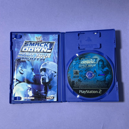 Smack Down Shut Your Mouth (Black Label) - PS2 Game