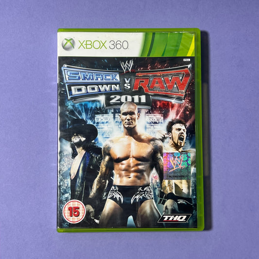 Smack Down vs Raw 2011 - Xbox 360 Game