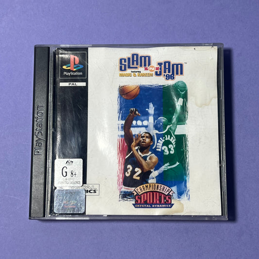 Slam n Jam 96 - PS1 Game