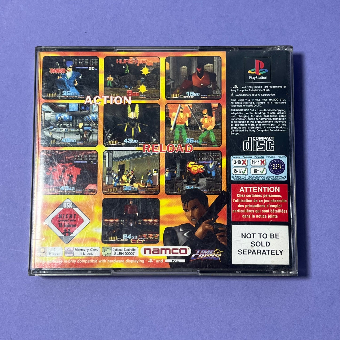 Time Crisis (Black Label) - PS1 Game