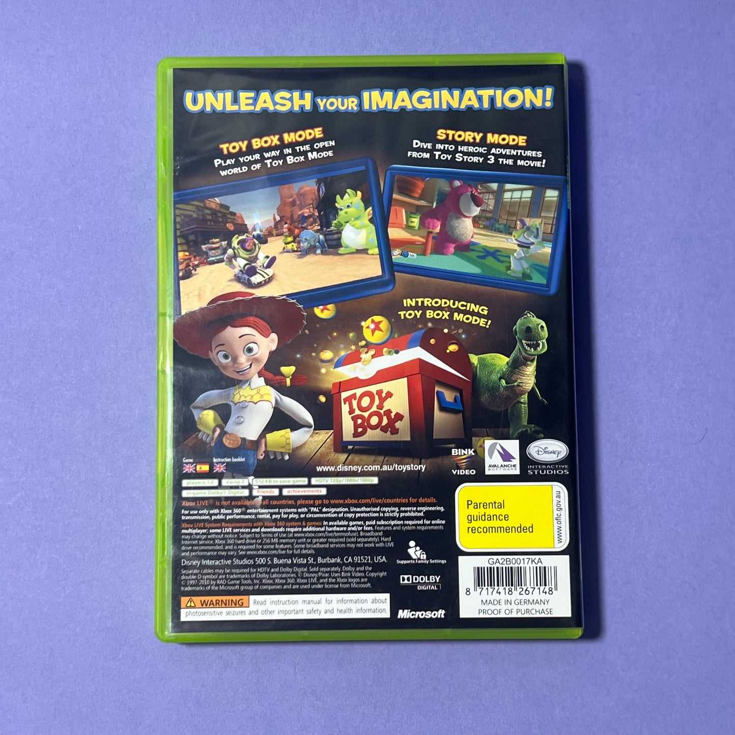 Toy Story 3 - Xbox 360 Game
