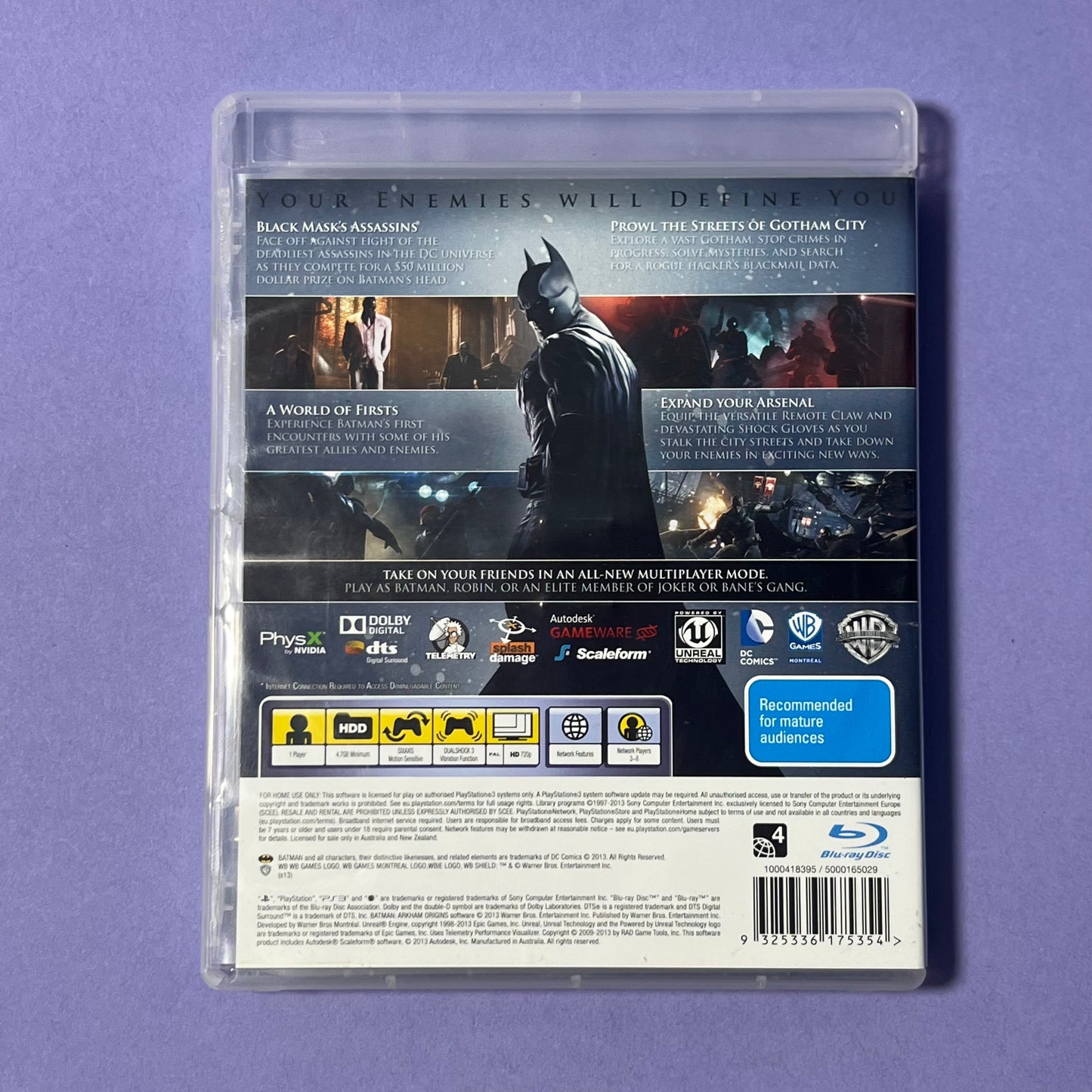 Batman Arkham Origins - PS3 Game