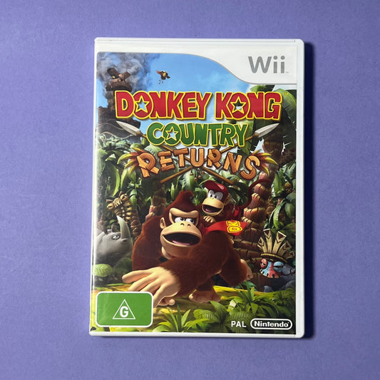 Donkey Kong Country Returns - Wii Game