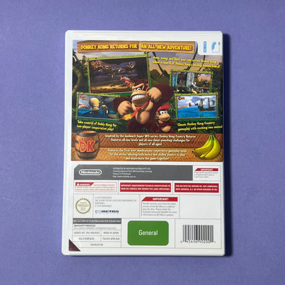 Donkey Kong Country Returns - Wii Game
