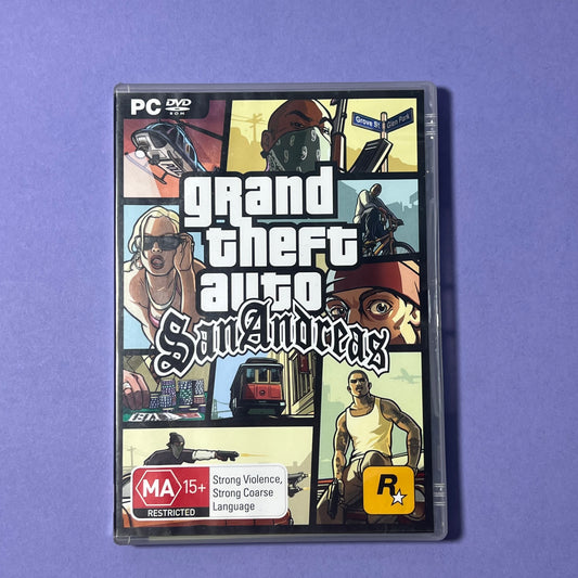 Grand Theft Auto San Andreas - PC Game