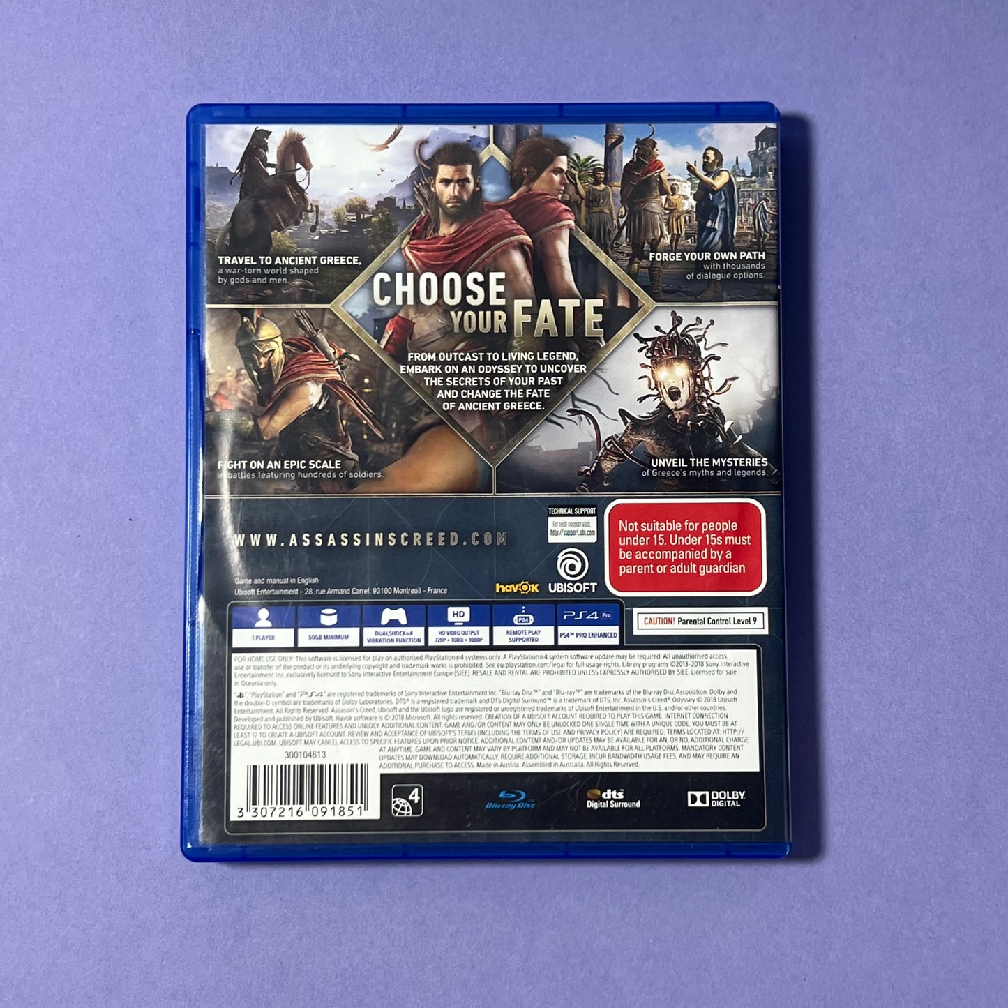 Assassins Creed Odyssey - PS4 Game