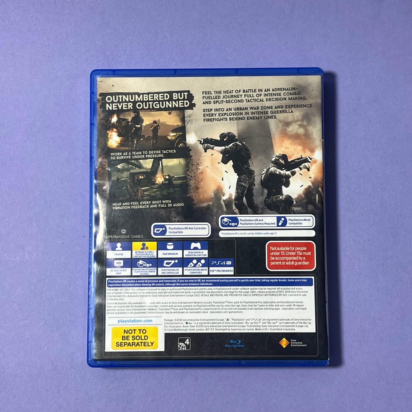 Bravo Team - PS4 Game