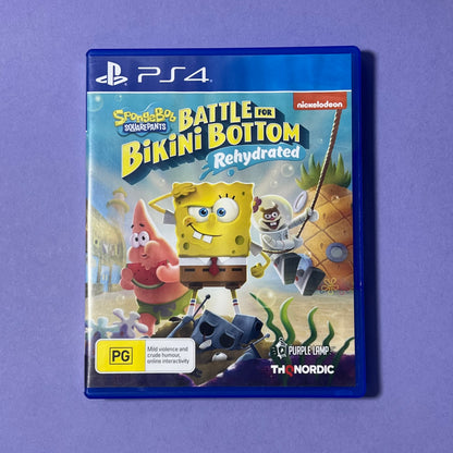 Spongebob Squarepants Battle for Bikini Bottom - PS4 Game