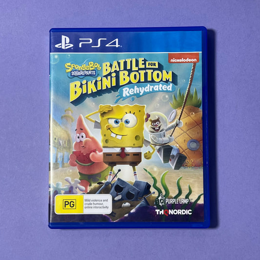 Spongebob Squarepants Battle for Bikini Bottom - PS4 Game