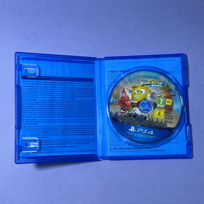 Spongebob Squarepants Battle for Bikini Bottom - PS4 Game