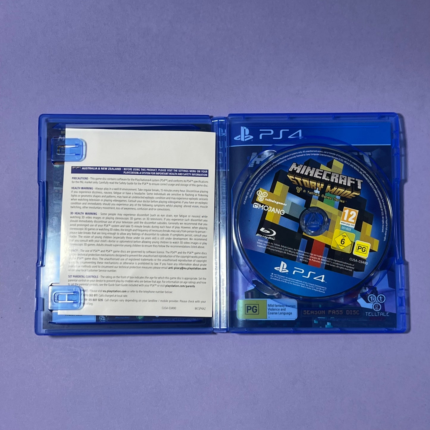 Minecraft Story Mode - PS4 Game
