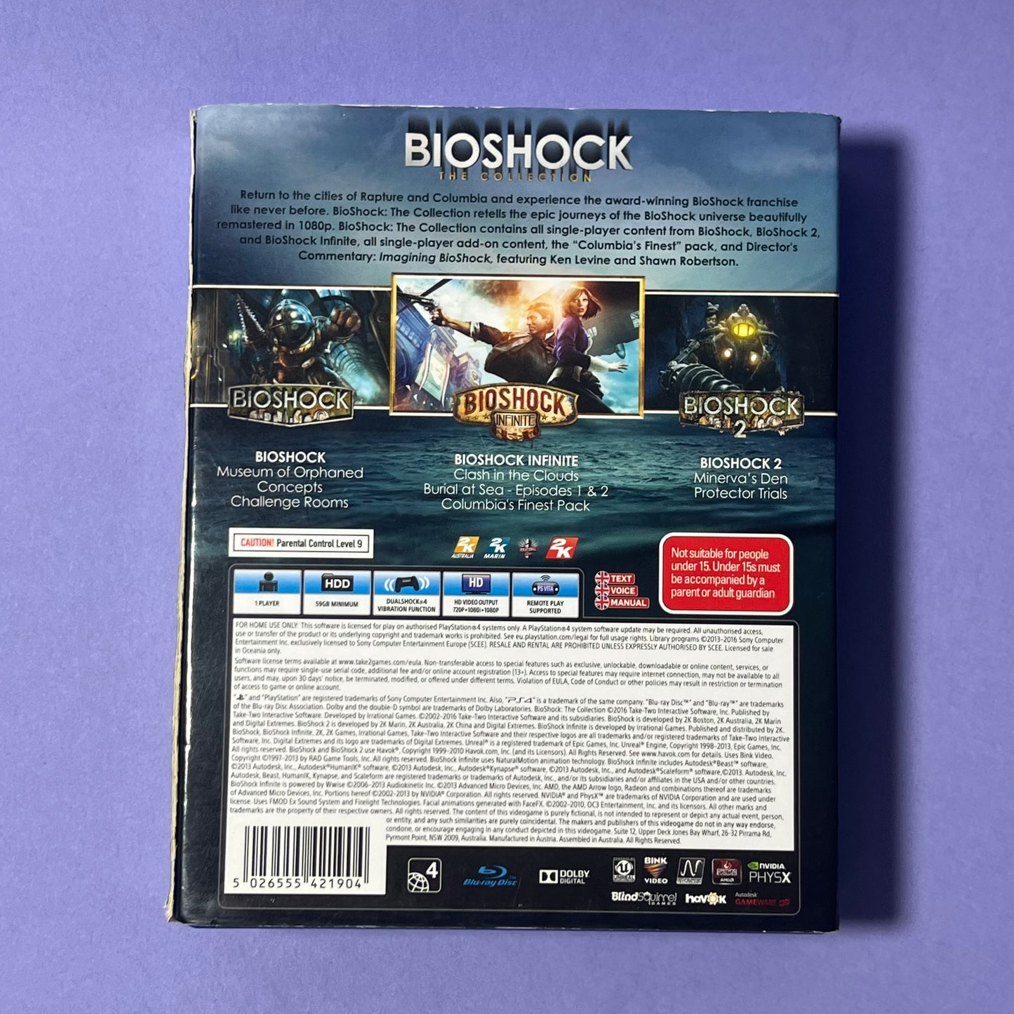 Bioshock The Collection - PS4 Game
