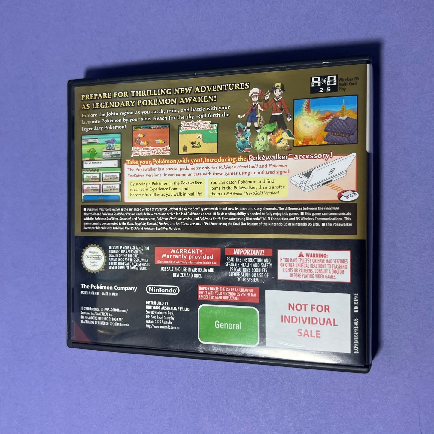 Pokemon Heartgold - DS Game