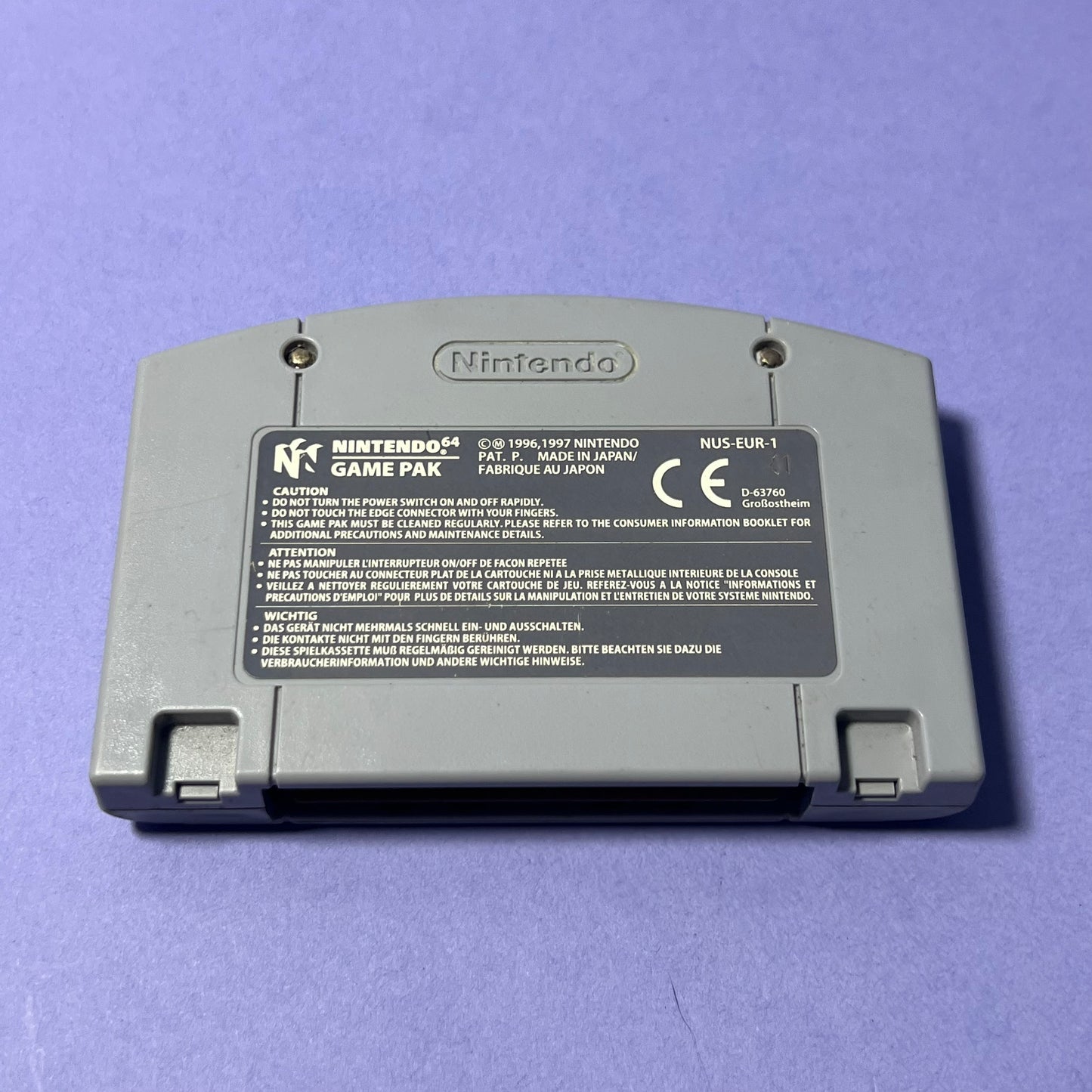 Mario Tennis - N64 Game