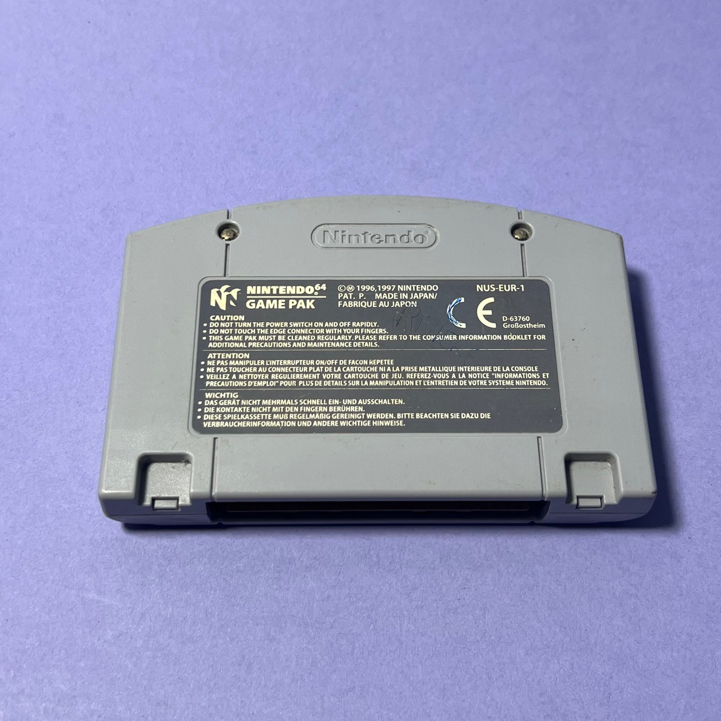 Mortal Kombat 4 - N64 Game