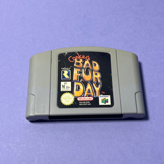 Conker's Bad Fur Day - N64 Game