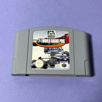 F-1 World Gran Prix - N64 Game