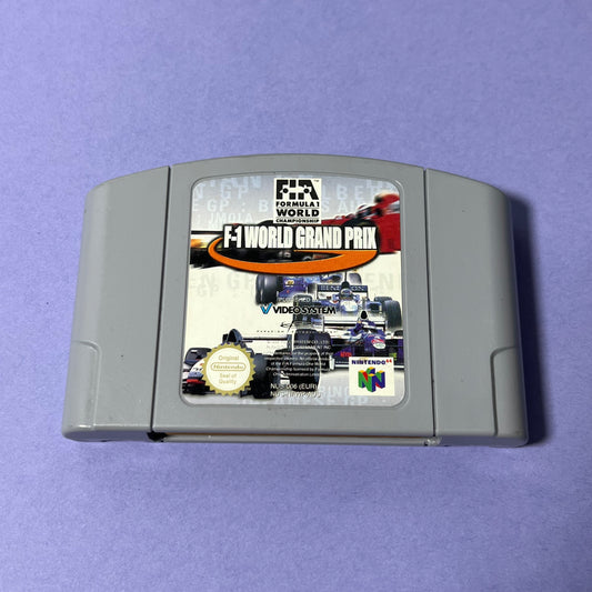 F-1 World Gran Prix - N64 Game