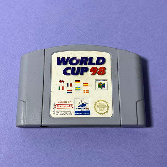 World Cup 98 - N64 Game