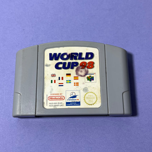 World Cup 98 - N64 Game