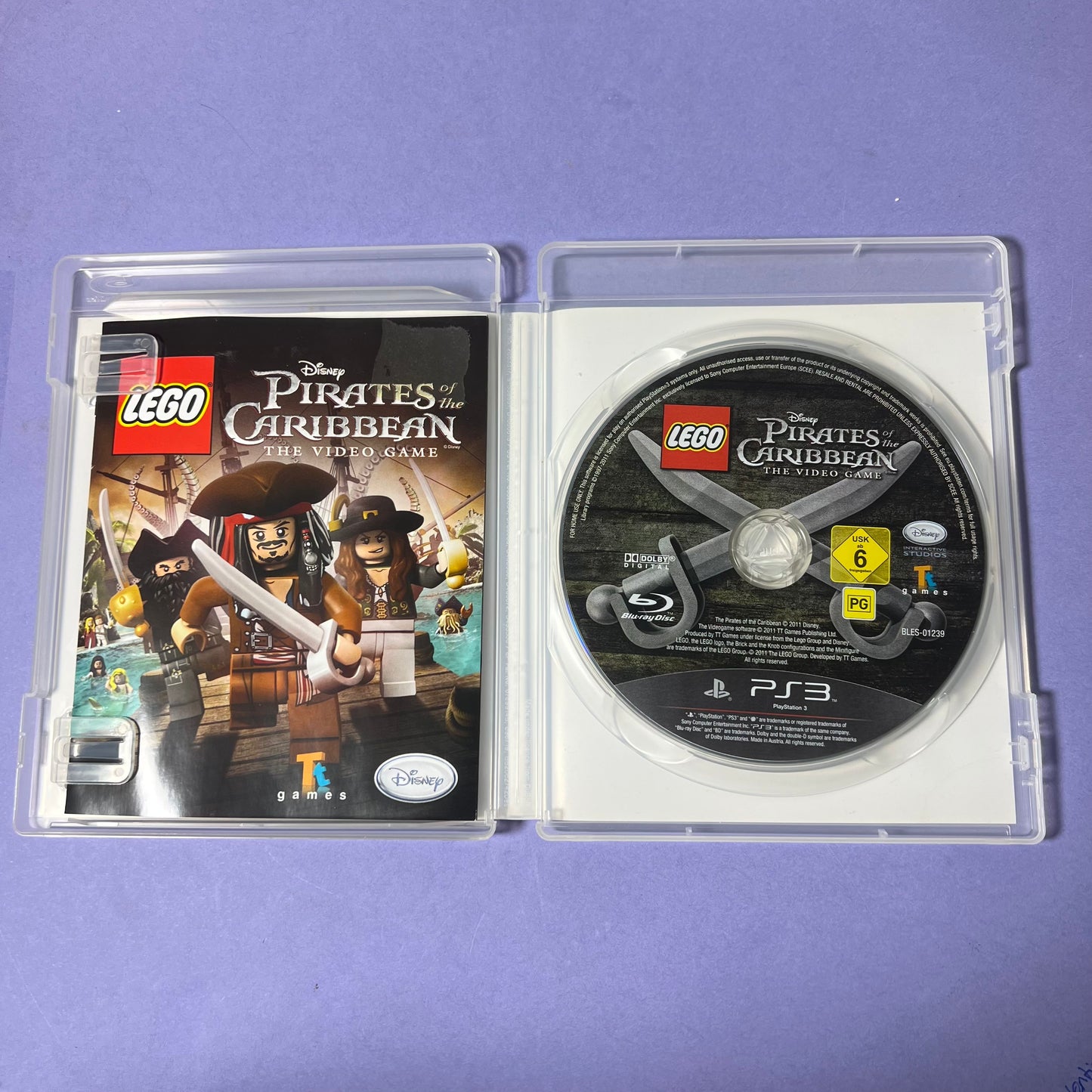 LEGO Pirates of the Caribbean - PS3 Game