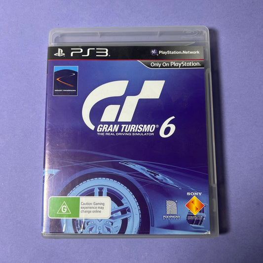 Gran Turismo 6 - PS3 Game