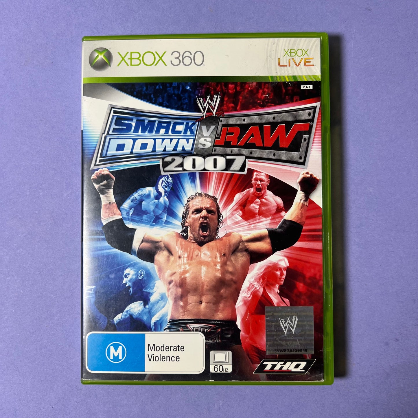 WWE Smackdown vs Raw 2007 - Xbox 360 Game