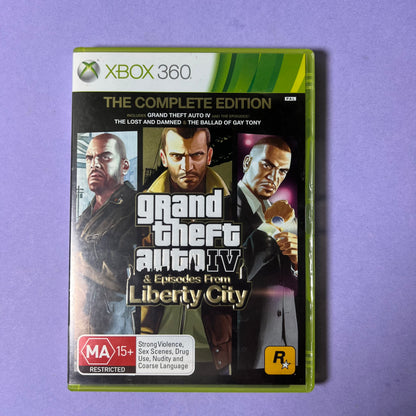 Grand Theft Auto IV Complete Edition - Xbox 360 Game