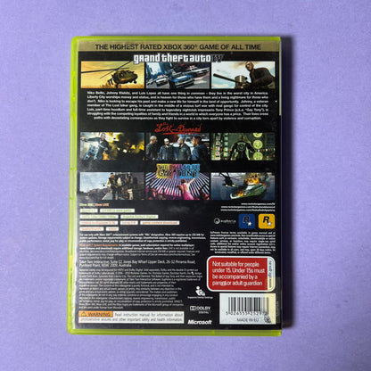 Grand Theft Auto IV Complete Edition - Xbox 360 Game