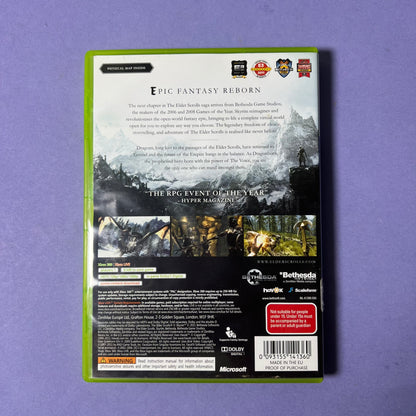 The Elder Scrolls V Skyrim - Xbox 360 Game