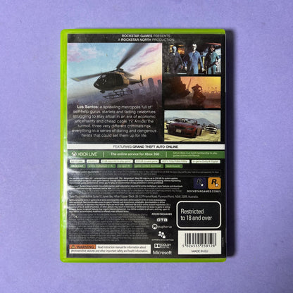 Grand Theft Auto V 5 - Xbox 360 Game
