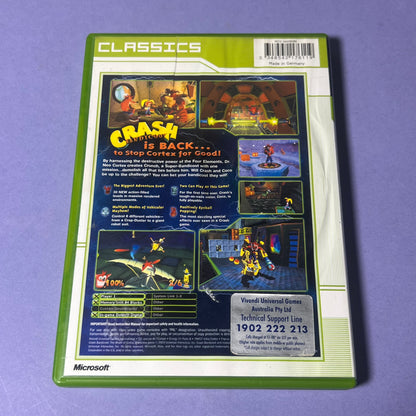 Crash Bandicoot The Wrath of Cortex - Xbox Game