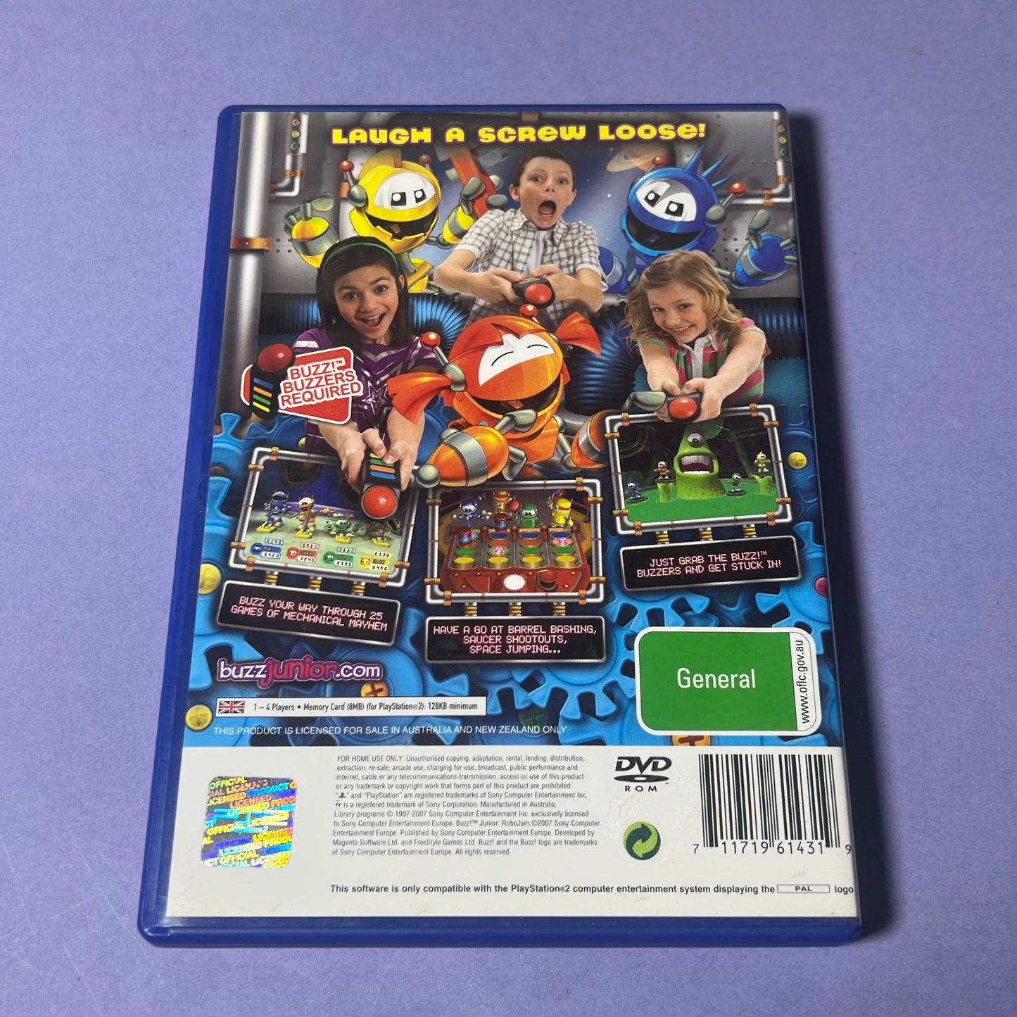 Buzz Junior Robo Jam - PS2 Game